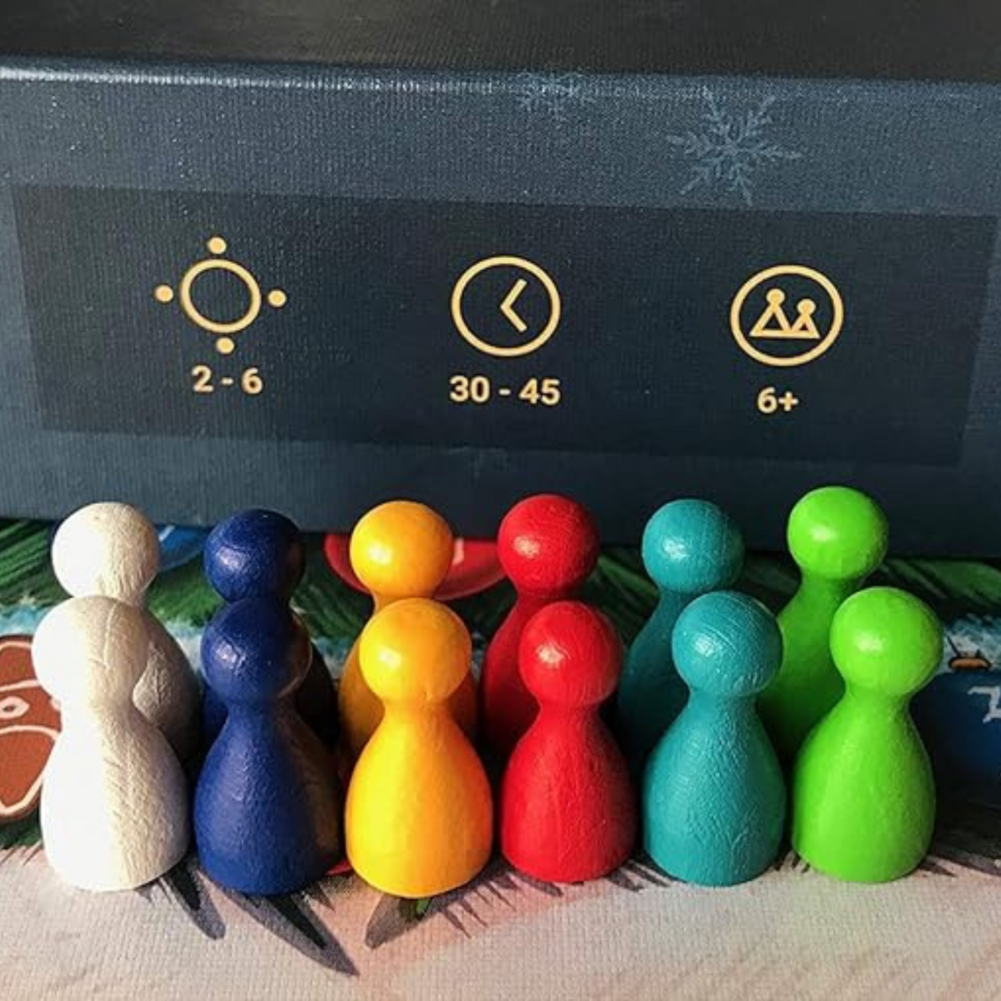 Spieltz Brettspiel O Tannenbaum, lustiges Weihnachtsspiel für die ganze Familie