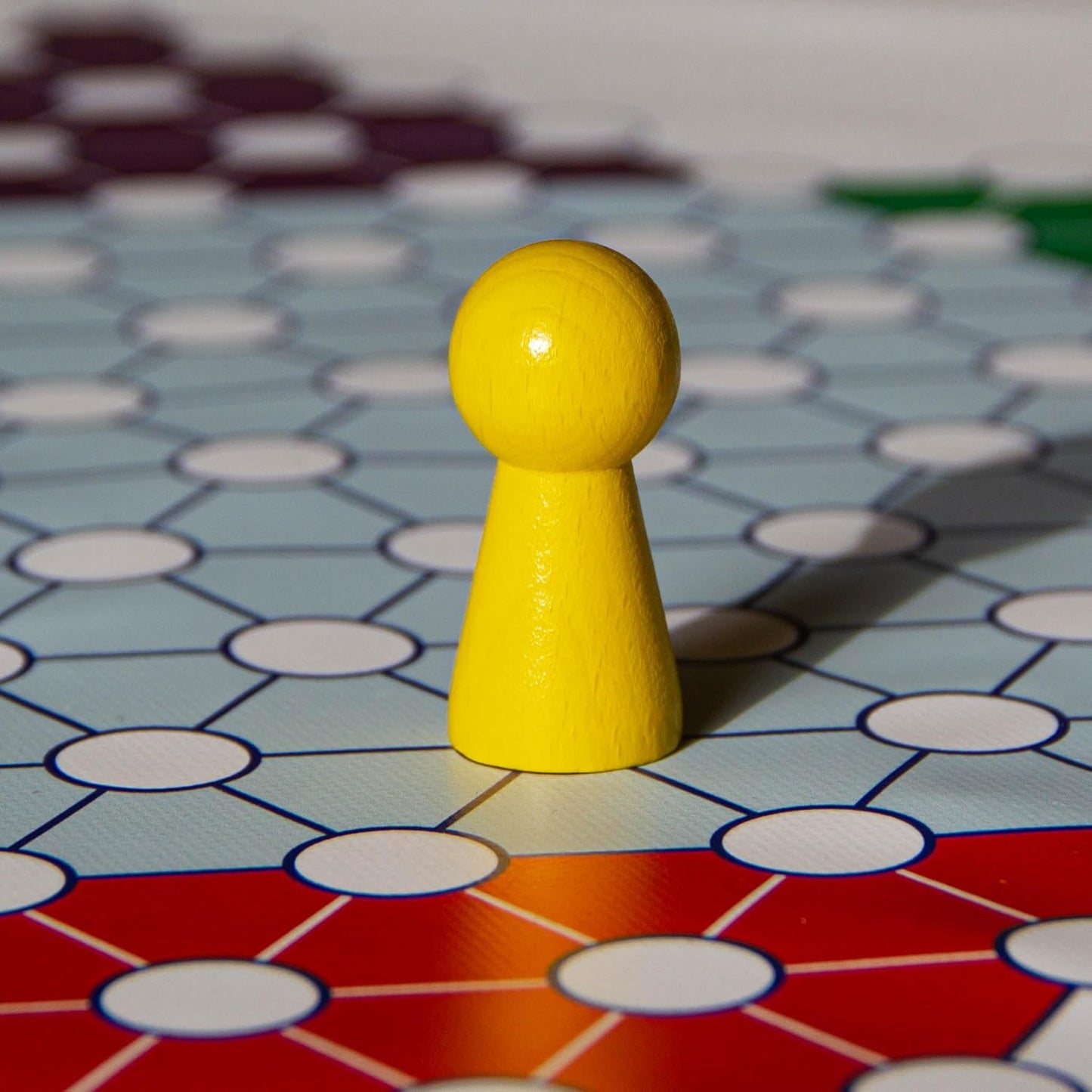Spieltz große Spielfiguren aus Holz, Halmakegel 19x40 mm, für Brettspiele, farblich gemischt, verschiedene Sets verfügbar