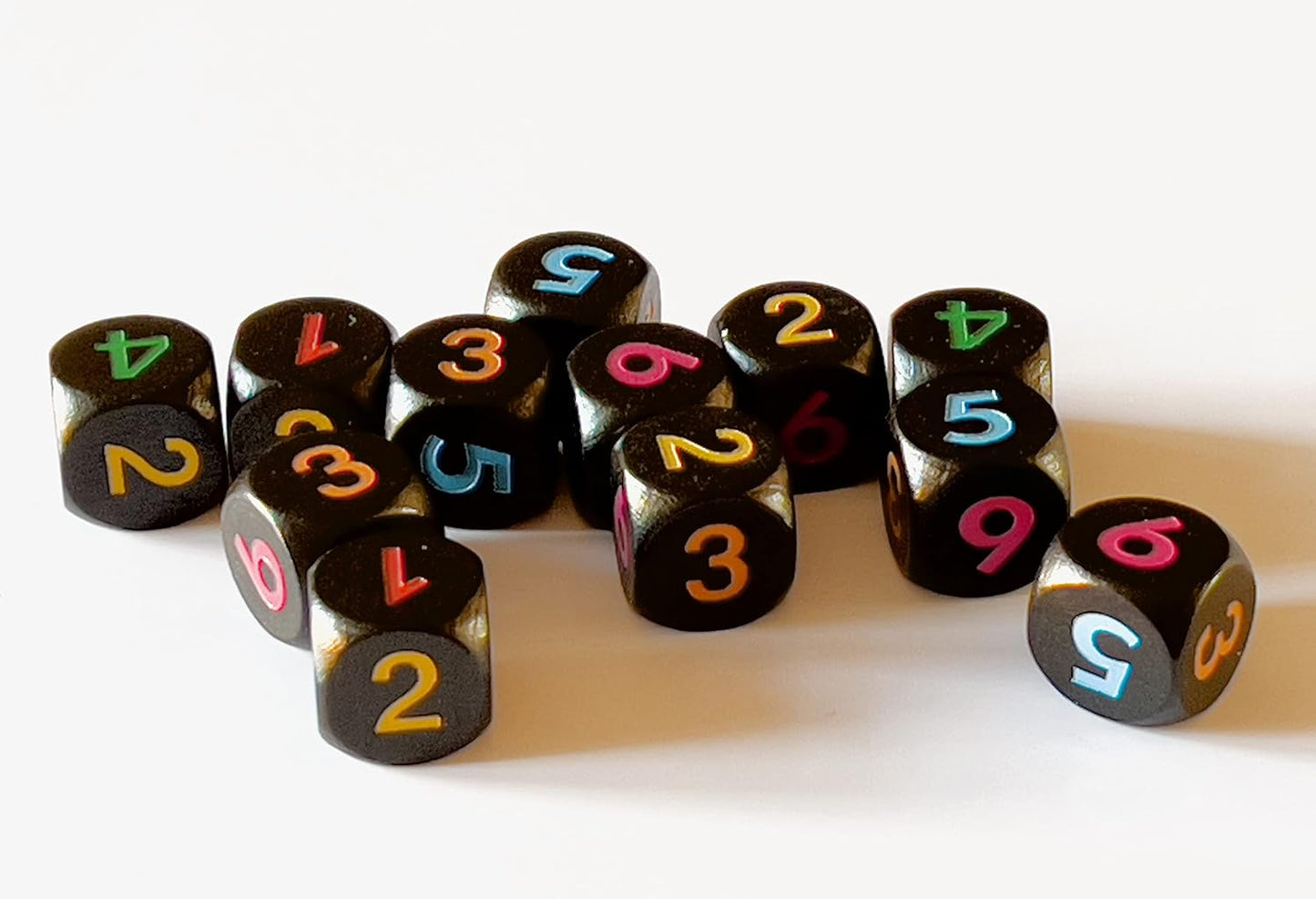 Spieltz Würfel - Zahlenwürfel 1-6, 16 mm aus Holz, viele Farben verfügbar