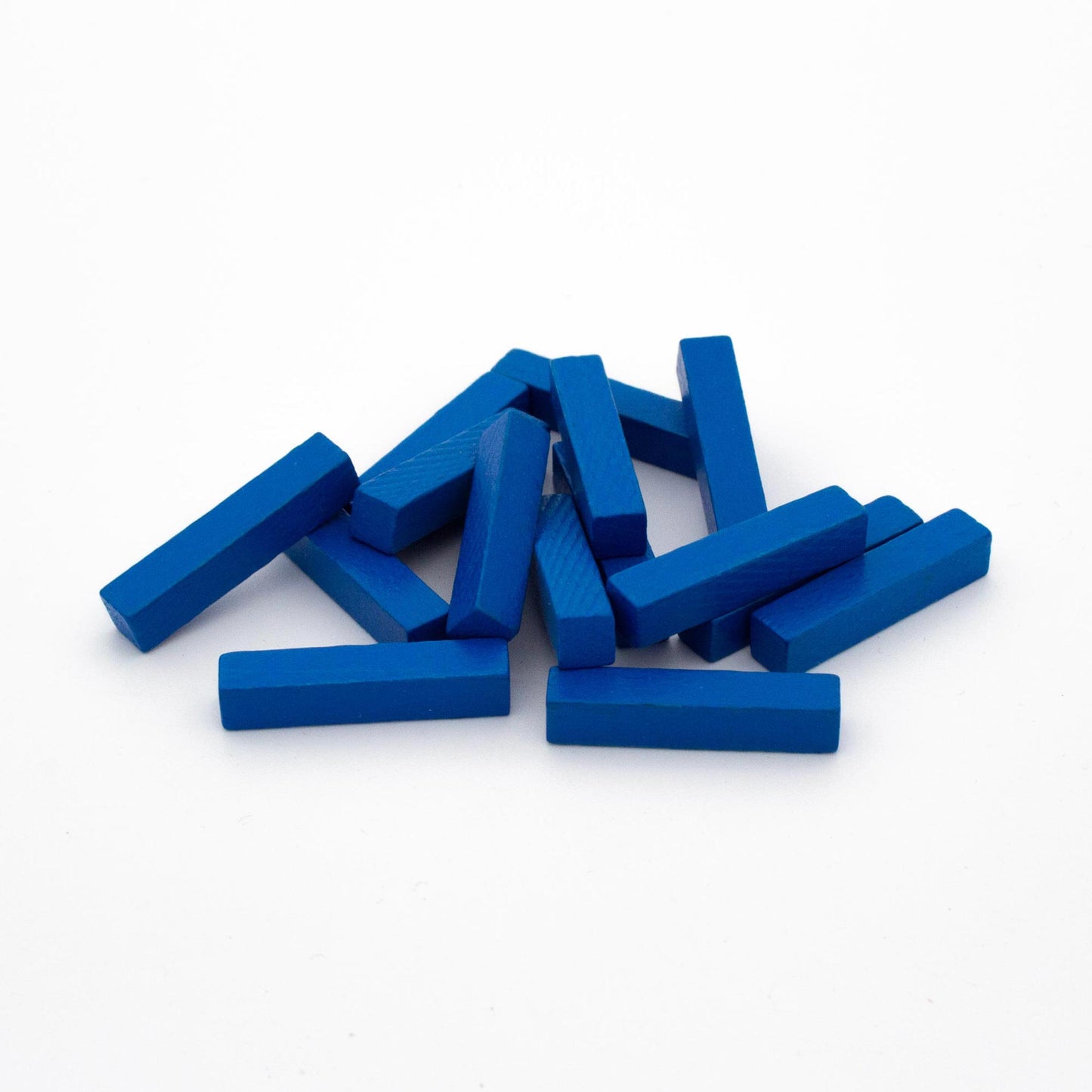Spieltz Vierkantstäbchen 5x5x25 mm aus Holz, viele Farben verfügbar