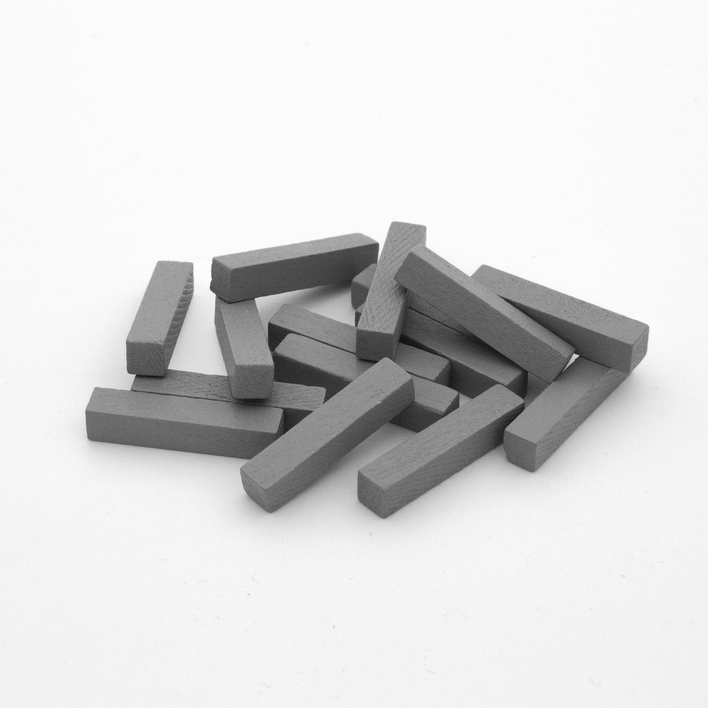 Spieltz Vierkantstäbchen 5x5x25 mm aus Holz, viele Farben verfügbar