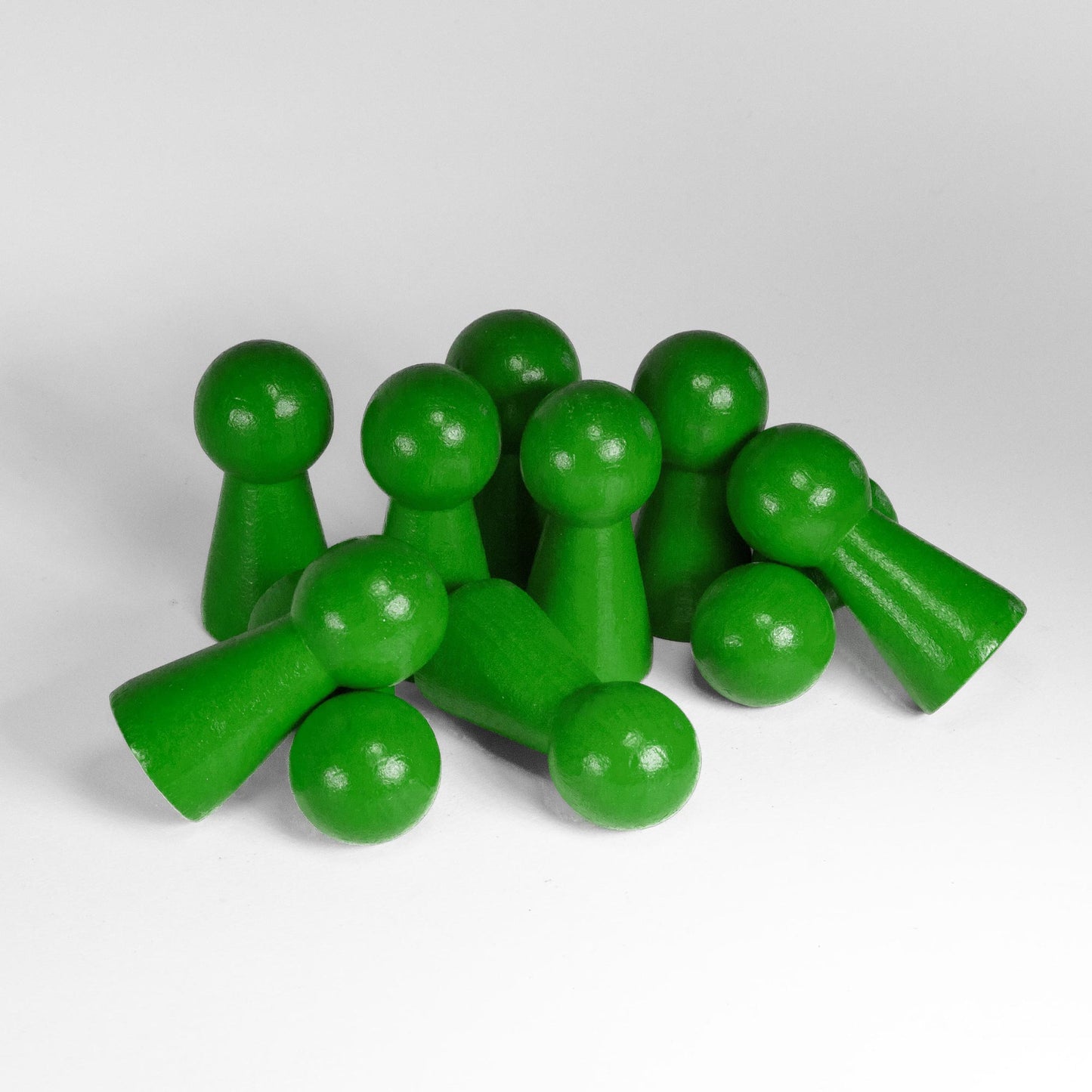 Spieltz große Halmakegel 19x40 mm aus Holz, viele Farben verfügbar