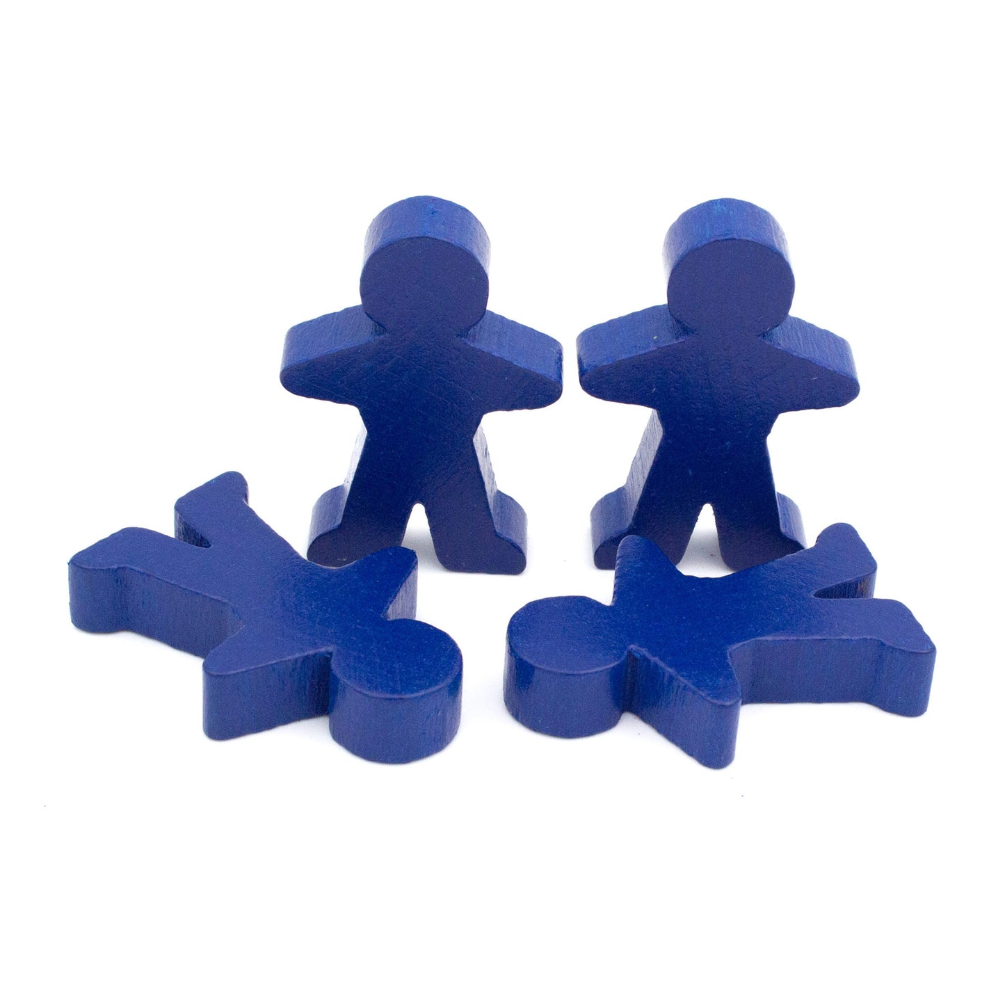 Spieltz Spielfiguren 5 cm hoch (35x50x10 mm), flach, aus Holz, viele Farben verfügbar