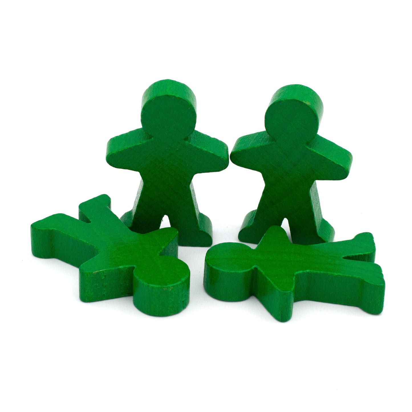 Spieltz Spielfiguren 5 cm hoch (35x50x10 mm), flach, aus Holz, viele Farben verfügbar
