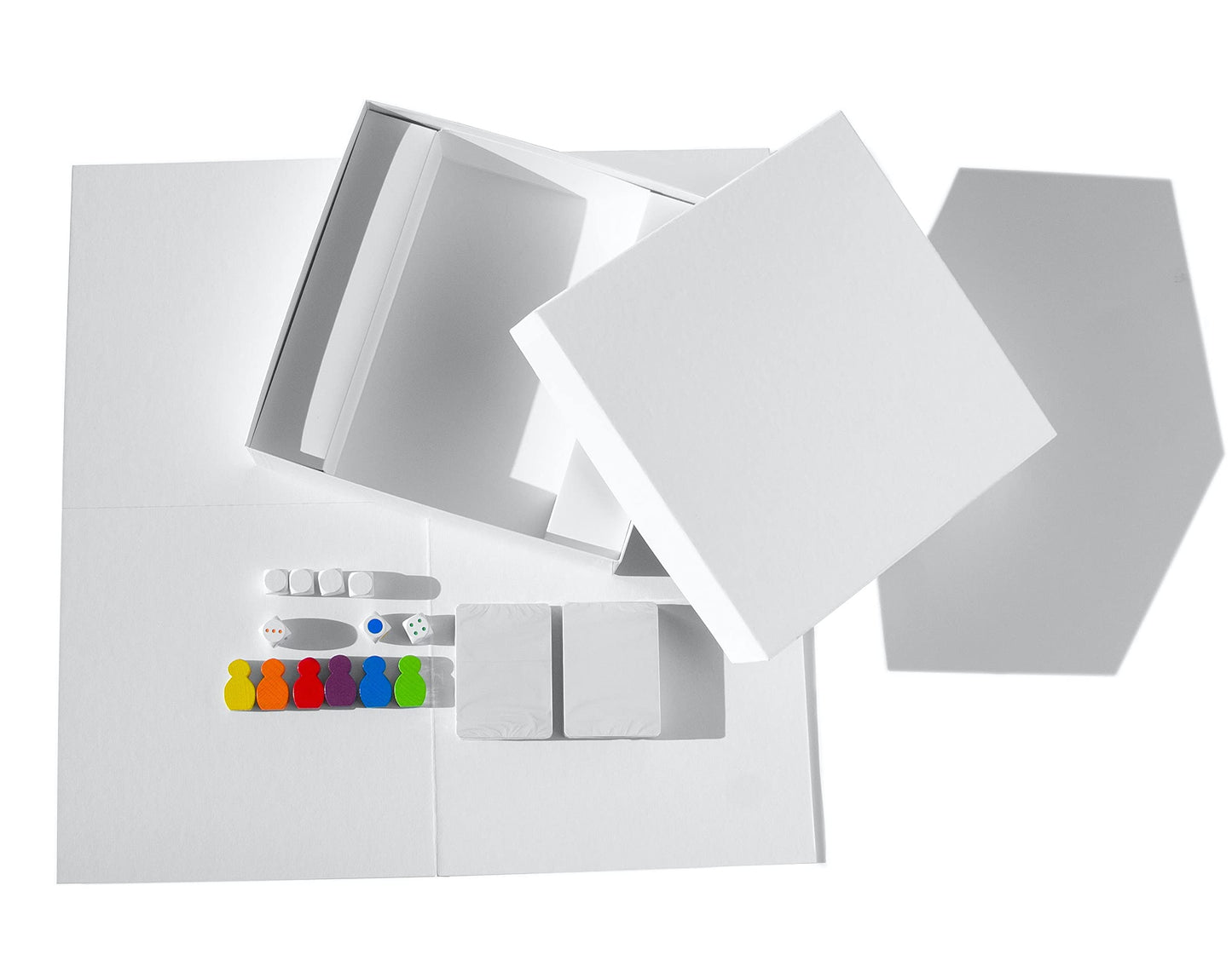Spieltz Kreativ-Set - großes Brettspiel selber machen. Blanko Spiel + Box + Spielmaterial