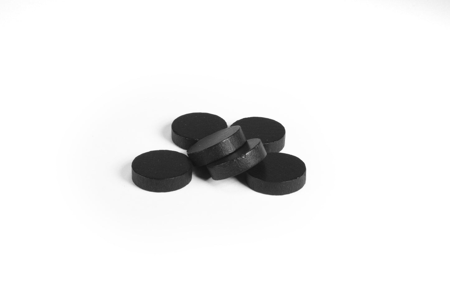 Spieltz Scheiben / Chips 21/7 mm aus Holz, viele Farben verfügbar