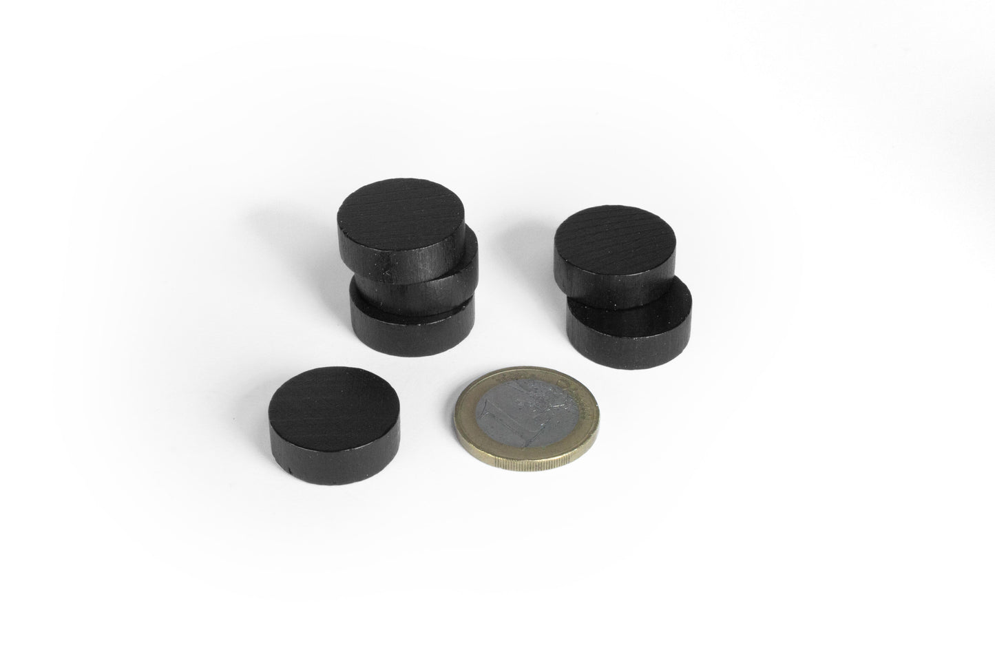 Spieltz Scheiben / Chips aus Holz, XL, 31/8 mm, viele Farben verfügbar
