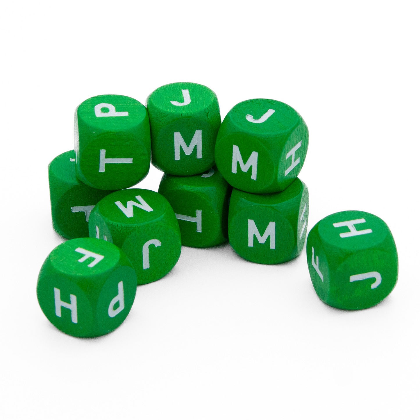 Spieltz Würfel - Buchstabenwürfel 16 mm aus Holz, verschiedene Kombinationen verfügbar
