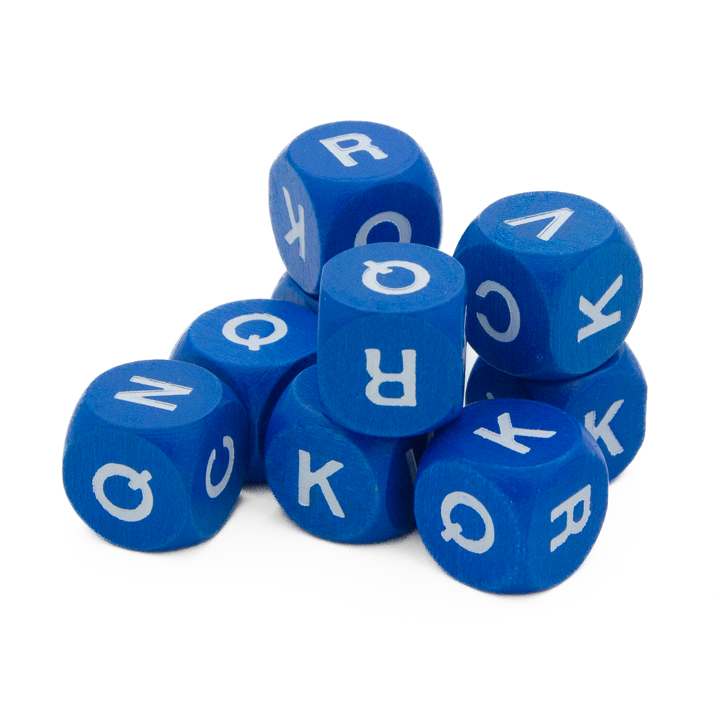 Spieltz Würfel - Buchstabenwürfel 16 mm aus Holz, verschiedene Kombinationen verfügbar