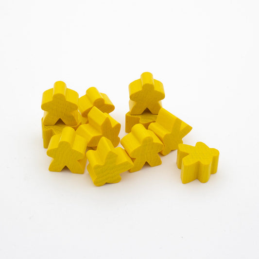 Spieltz Spielfiguren 16x16x10 mm aus Holz, viele Farben verfügbar